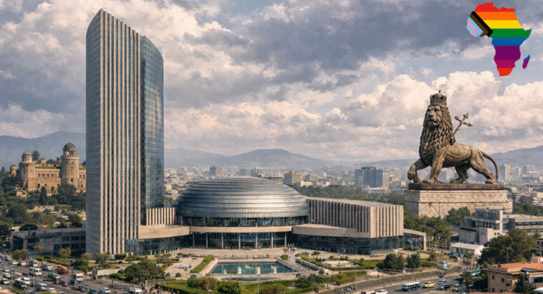 Addis Ababa collage flag